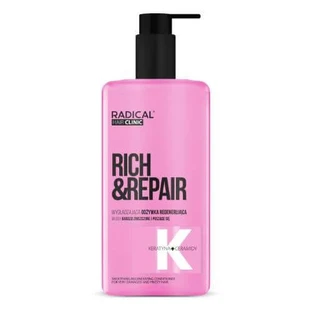Farmona Radical Hair Clinic Acondicionador Regenerador Alisante Rich&Repair, 260 ml