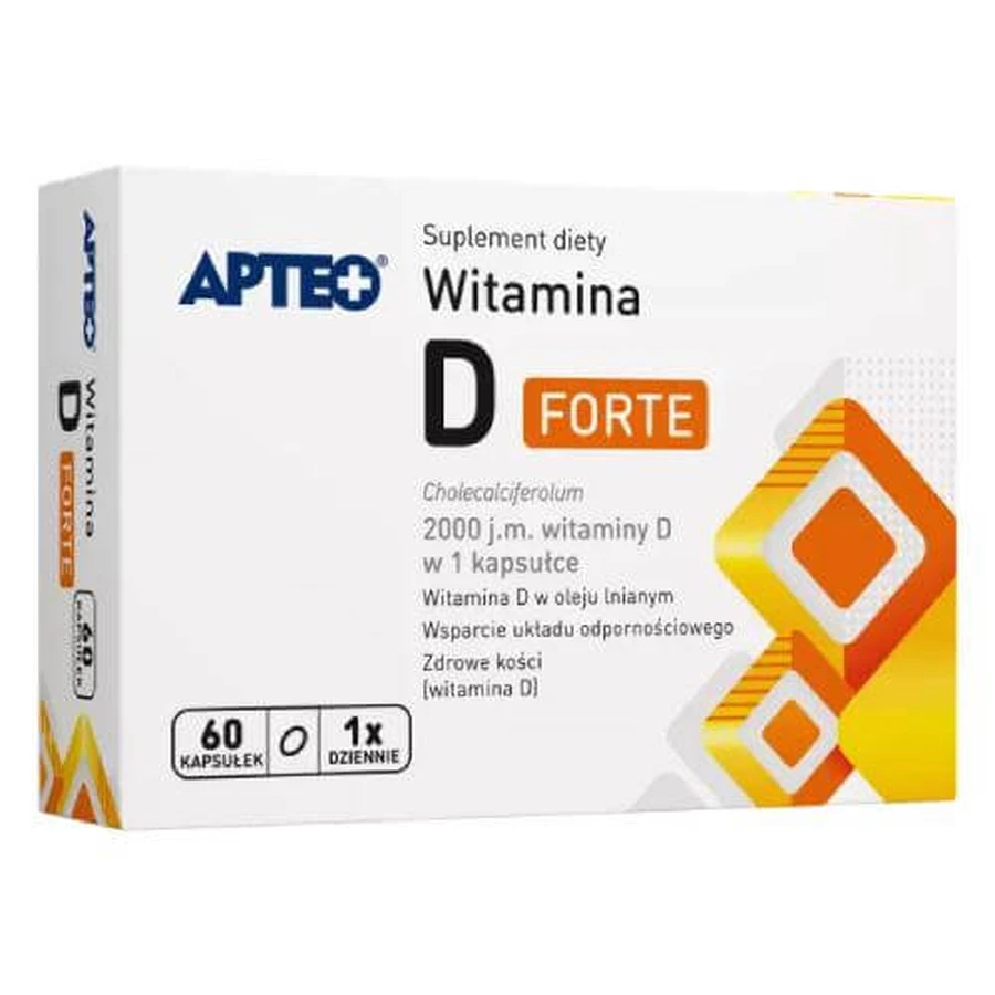 APTEO Vitamin D Forte, 60 Kapseln