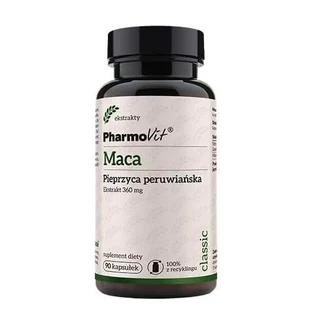 PHARMOVIT Maca Peruanische Pfefferminze - 90 Kapseln