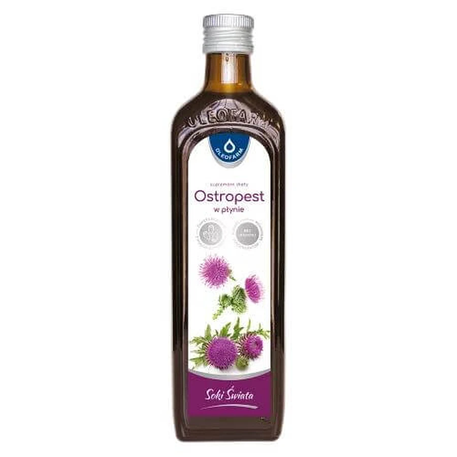 Oleofarm liquid thistle, 490 ml