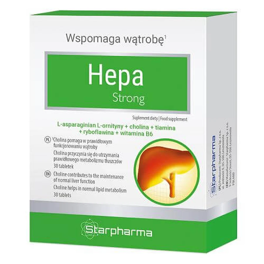 HepaStrong, 30 Tabletten