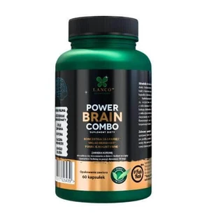Lanco Nutritions Power Brain Combo, 60 caps