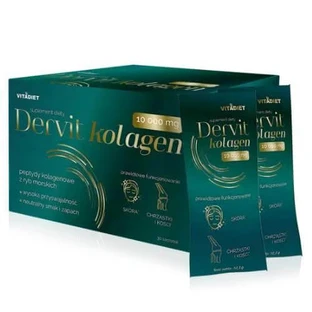 VITADIET Dervit Collagen 10,000mg, 30 sachets
