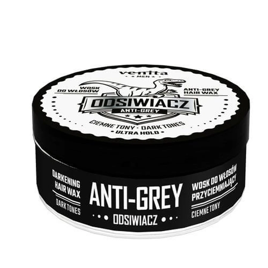 VENITA MEN Verduisterende haarwax, donkere tinten, 75g