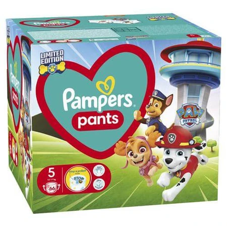 Pampers Baby Dry Pants Windeln Größe 5 Psi Patrol, 66 Stk.