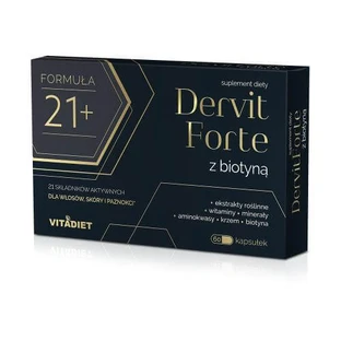VITADIET Dervit forte met biotine, 60 capsules
