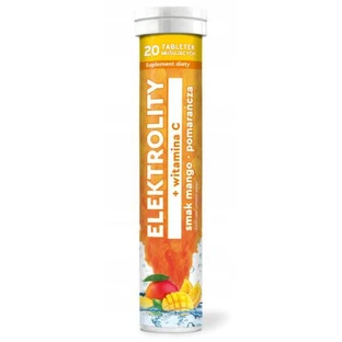 ELECTROLITES + Vitamin C, 20 effervescent tablets