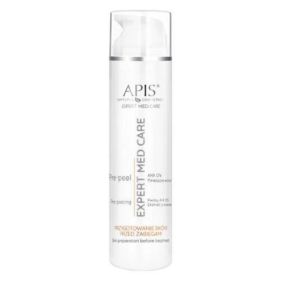 APIS Expert Med Care Pre-peeling para el rostro con ácidos AHA 12%, 200 ml