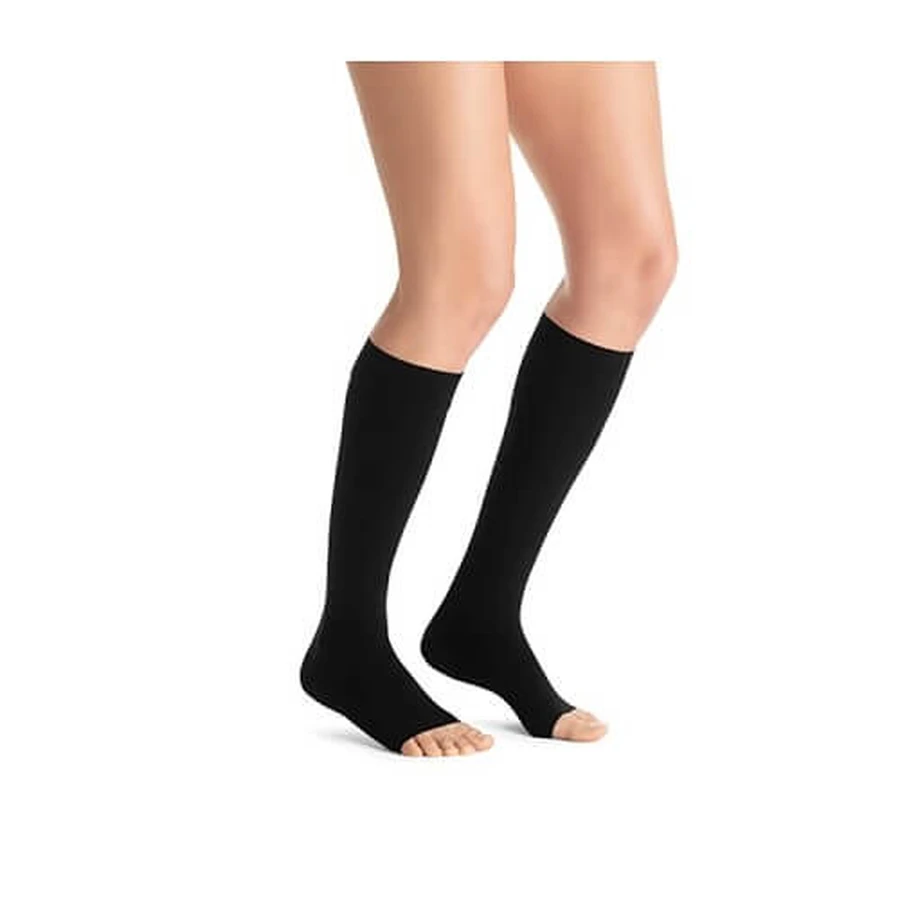JOBST OPAQUE long compression knee socks CCL1 black, size 4 OP