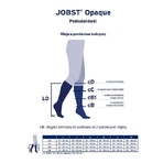 JOBST OPAQUE long compression knee socks CCL1 black, size 4 OP