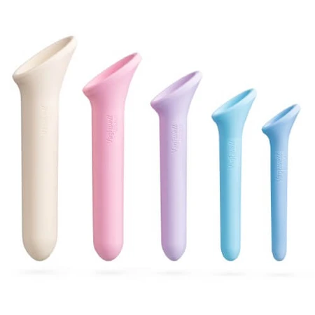 VAGIWELL DILATORS Dilatadores vaginales de silicona médica de primera calidad, 5 uds.