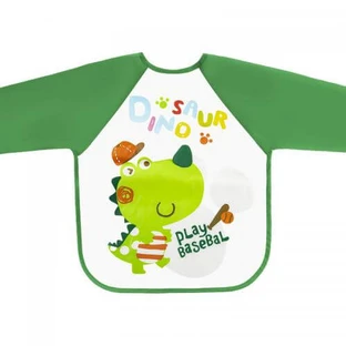BOCIOLAND Babero de tela Dino 6m+