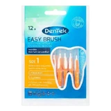 DENTEK Easy Brush interdental brushes size 1, 12pcs