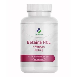 MedFuture Betaine HCL + Pepsin, 60 caps