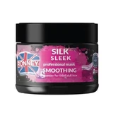 RONNEY Silk Sleek Smoothing Mask for fine and dry hair with silk, 300ml