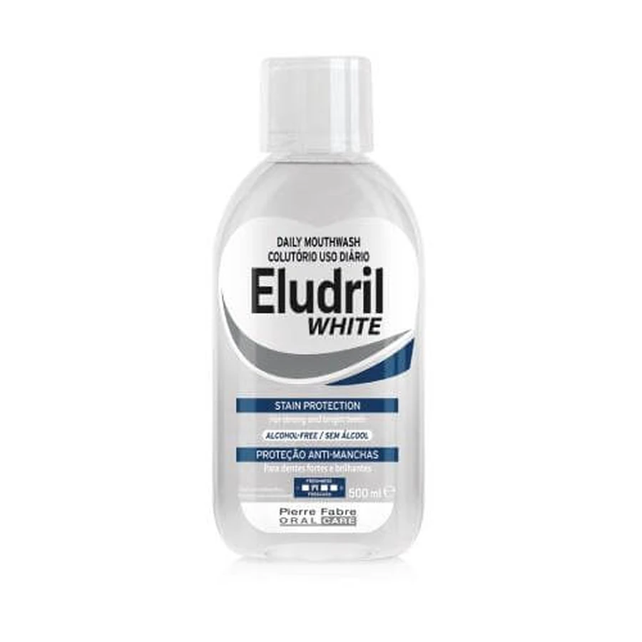 Eludril WHITE Mundspülung, 500 ml