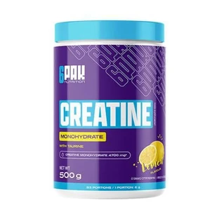 6Pak Nutrition Créatine Monohydrate goût citron, 500 g