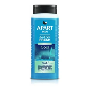 APART Men Gel de Ducha Active Fresh Cool, 500ml