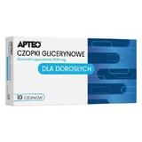 APTEO Glycerin suppositories for adults 2500 mg, 10 pcs