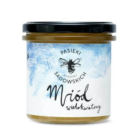 PASIEKI RAZINY SADOWSKICH Miel de multiflor, 450g