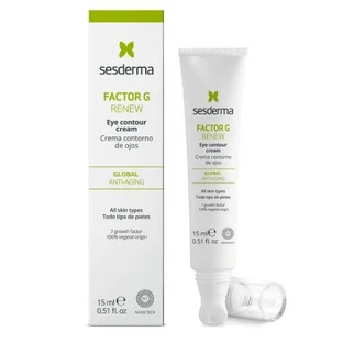 Sesderma Factor G Renew Augencreme mit Peptiden, 15 ml