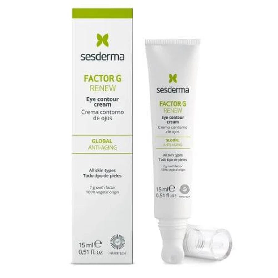 Sesderma Factor G Renew Augencreme mit Peptiden, 15 ml