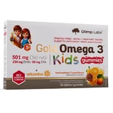 Olimp Gold Omega 3 Kids Gummies mit Omega-Säuren und Vitamin D, 30 Stück