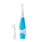 BRUSH-BABY BabySonic Pro sonic toothbrush for children (0-3 years) blue, 1 pc.