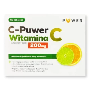 C-Puwer Vitamina C 200 mg, 60 comprimidos