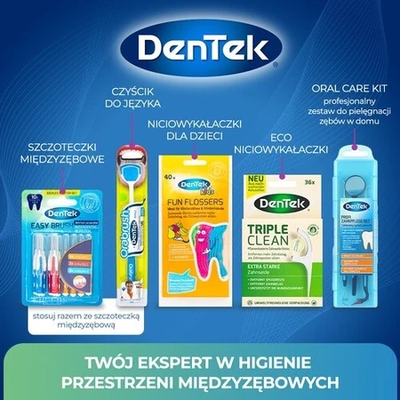 DENTEK Easy Brush Interdentalbürsten Größe 1,2,3, 10St.
