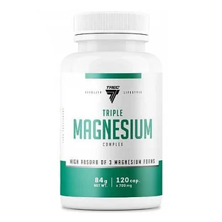 Trec Vitalité Complexe Triple Magnésium, 120 gélules