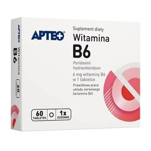 Apteo Vitamin B6, 60 Tabletten.