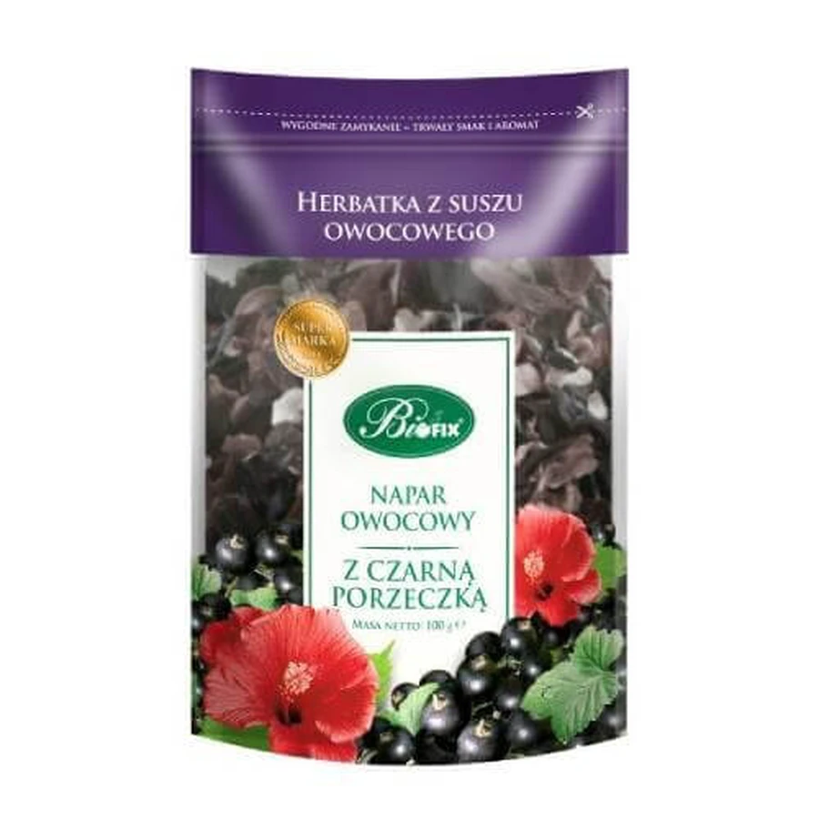 BiFix Infusión de frutas con grosella negra, 100g