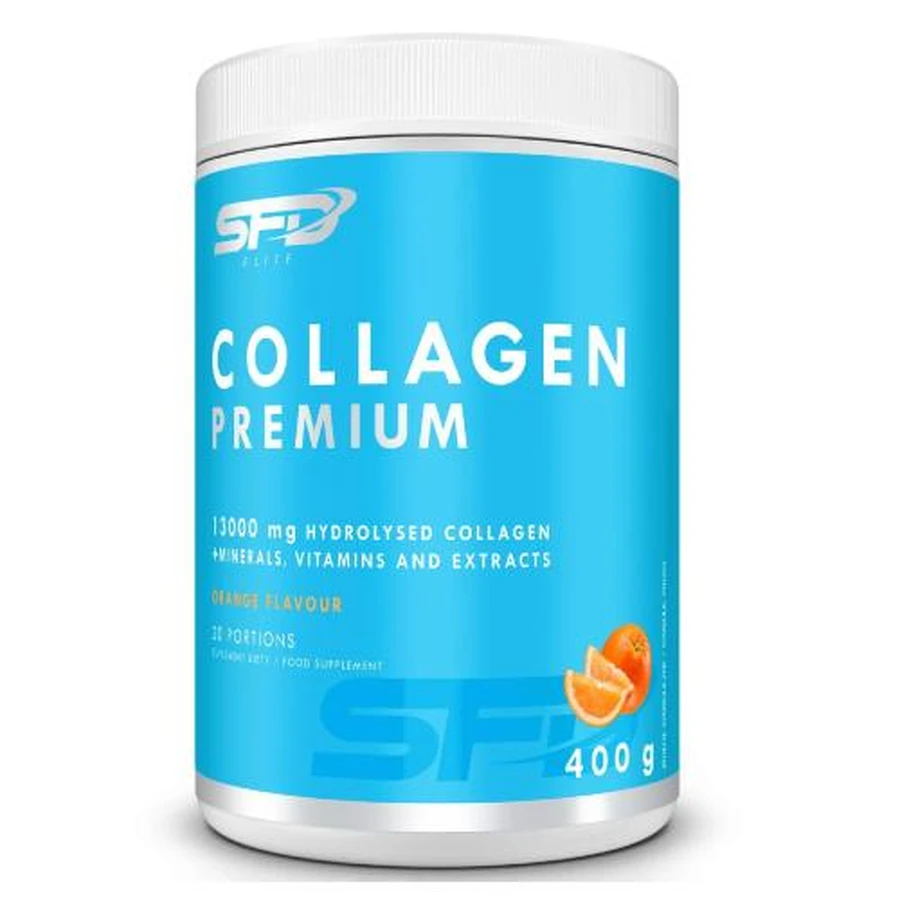SFD Collagen Premium Collagen orange flavor, 800 g