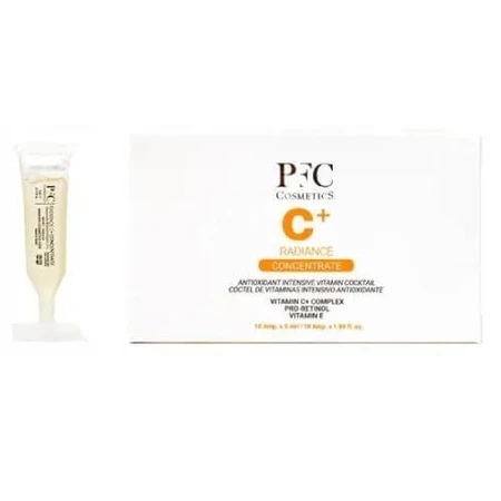 PFC Radiance C+ CONCENTRE Cocktail multivitaminé 10 ampoules de 5 ml.