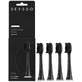 SEYSSO Carbon Professional Replacement tips for sonic toothbrush, 4pcs