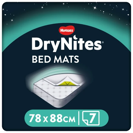 DryNites Bed Matten, 7 stuks, Huggies