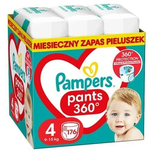 Pampers Pants 4 9-15kg, 176 pieces