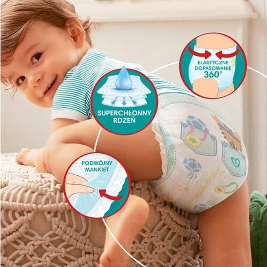 Pampers Pants 4 9-15kg, 176 pieces