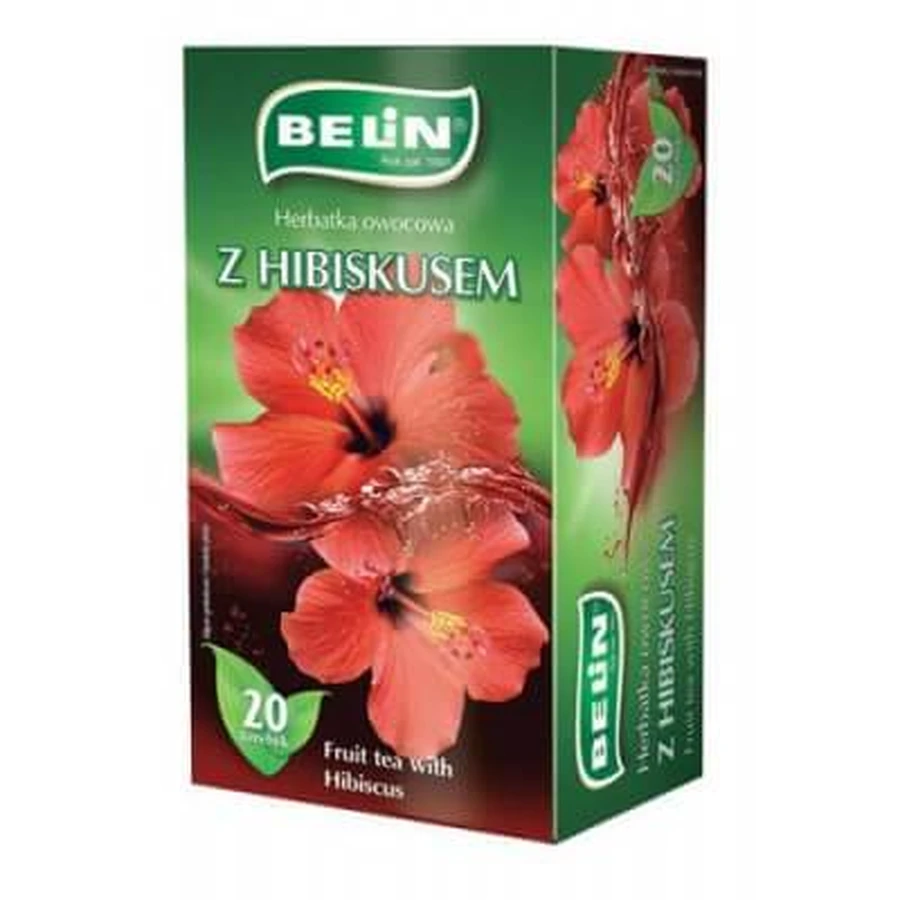 BELIN Hibiscus tea, 20 bags