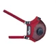 Olmed Sports Mask Maroon (1+1 filter) size L designed by Angelika Józefczyk