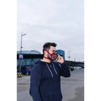 Olmed Sports Mask Maroon (1+1 filter) size L designed by Angelika Józefczyk