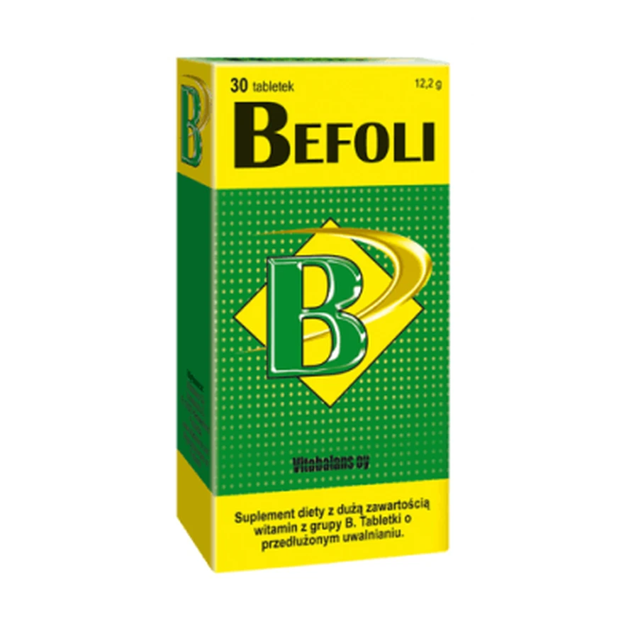 Befoli, 30 Tabl. - B-Vitamine