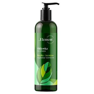 ELEMENT Conditionneur fortifiant pour cheveux - basilic et kératine, 300ml