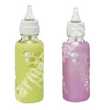 Flesbeschermer voor 240 ml glazen fles, 2 stuks, 890, Dr. Browns