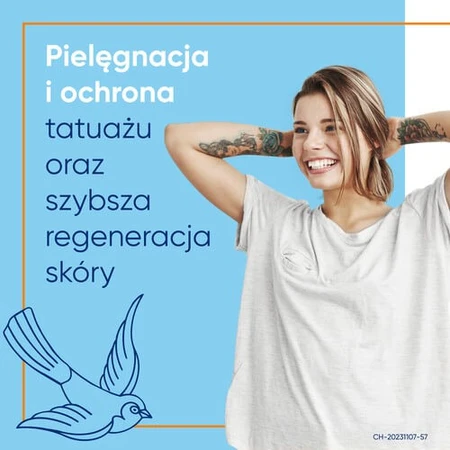 Bepanthen Tattoo ointment to care for tattooed skin, 50g