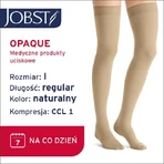 JOBST OPAQUE medias largas de compresión CCL1 natural, talla 1 ZP