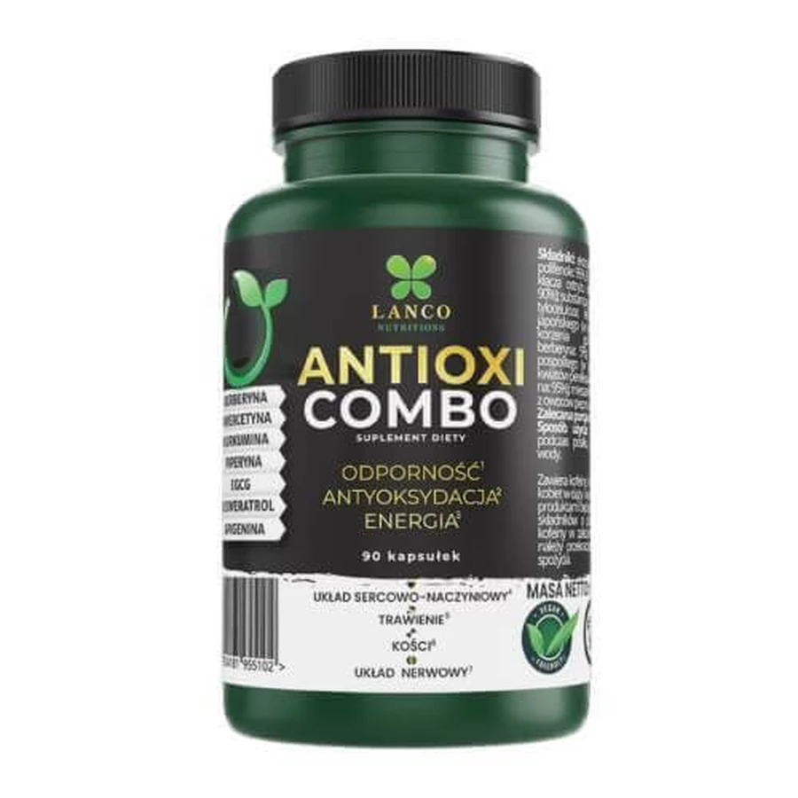 LANCO NUTRITIONS Antioxi Combo, 90 Kapseln