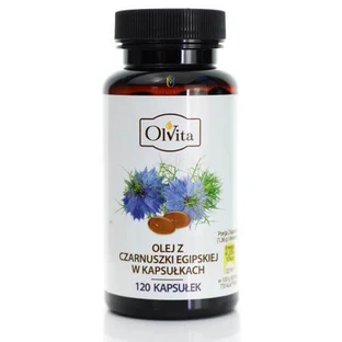 OLVITA Aceite de comino negro 500 mg, 120 cápsulas