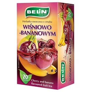 Belin Früchtetee mit Kirsch- und Bananengeschmack, 20 x 2 g
